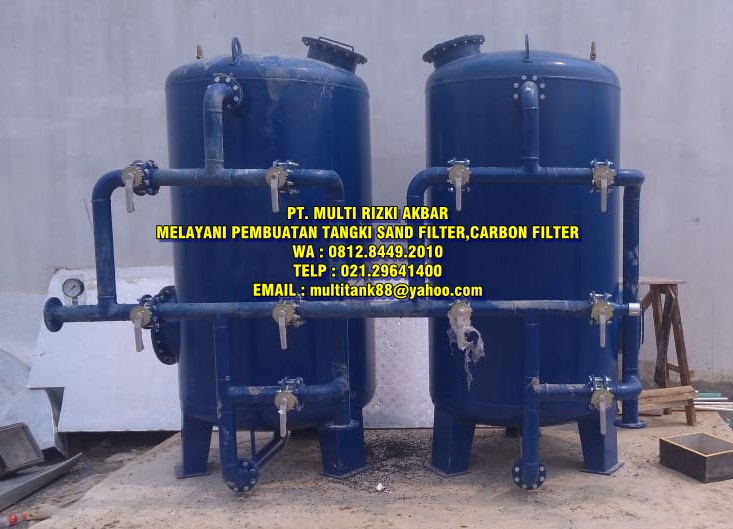 jual sand filter dan carbon filter 400 lpm
